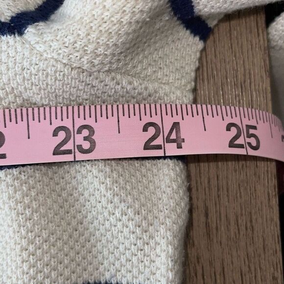 Gap Vintage Cotton Striped Knit Crewneck Sweater Mens Size Large - Picture 8 of 9